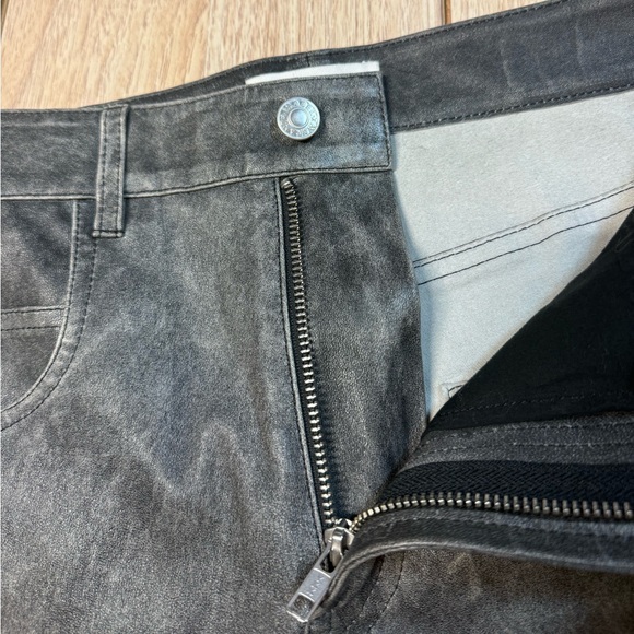 Isabel Étoile Marant Fiali Lambskin Leather Skirt - Picture 4 of 9